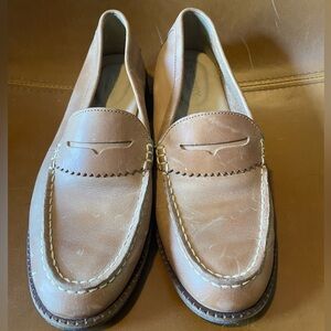 Sperry Brown Leather Penny Loafers